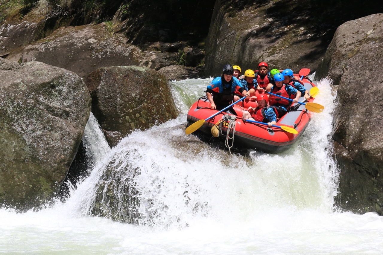 Whitewater rafting picture courtesy Bay Of Plenty Tourism