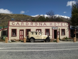 The historic Cardrona Pub, between Wanaka and Queenstown