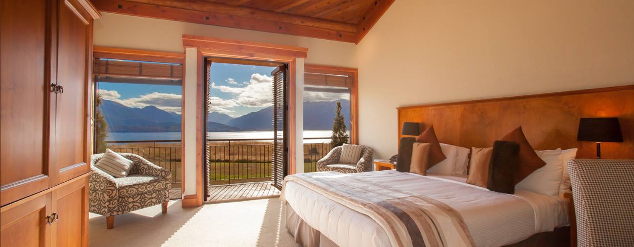 Luxury accommodation at Fiordland Lodge - pic courtesy Fiordland Lodge