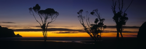 Sunrise in the Catlins in Southland New Zealand - picture courtesy Venture Southlan
