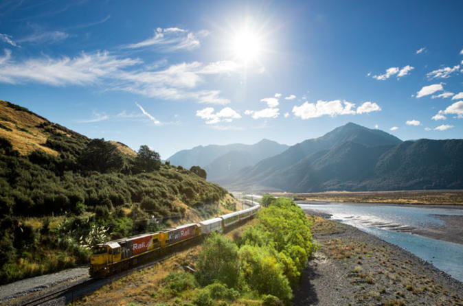 Take the iconic Tranz Alpine train on a small group tour from Christchurch - click for more details
