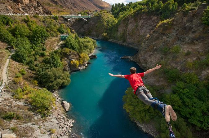Bungy from the old Kawarau Bridge Queenstown
