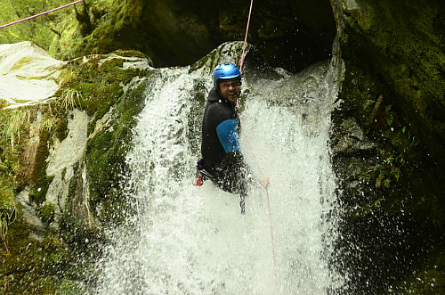 Wow! Wanaka canyoning. What a thrill!