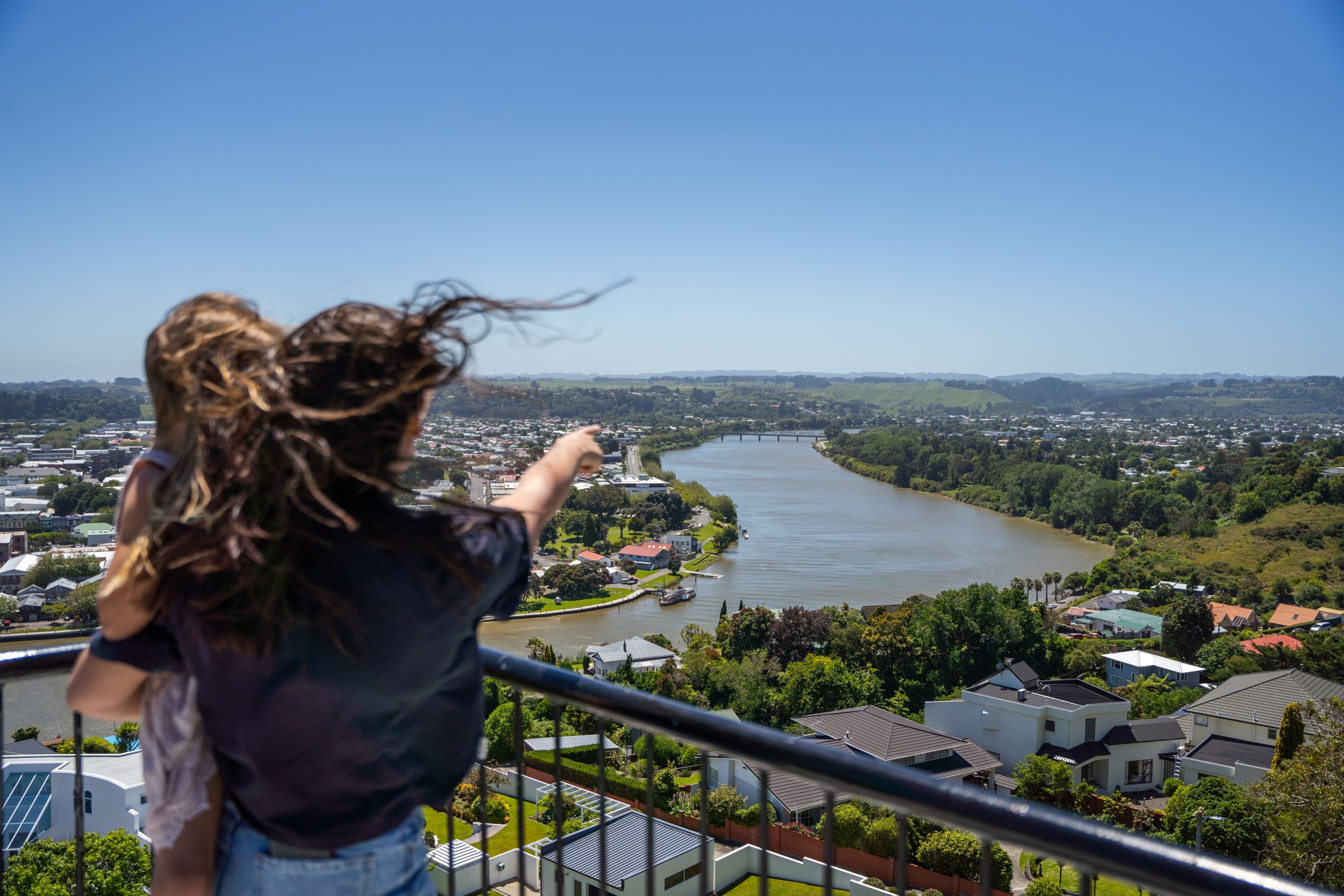 Whanganui View From Durie Hill Lookout. Image courtesy Whanganui and Partners