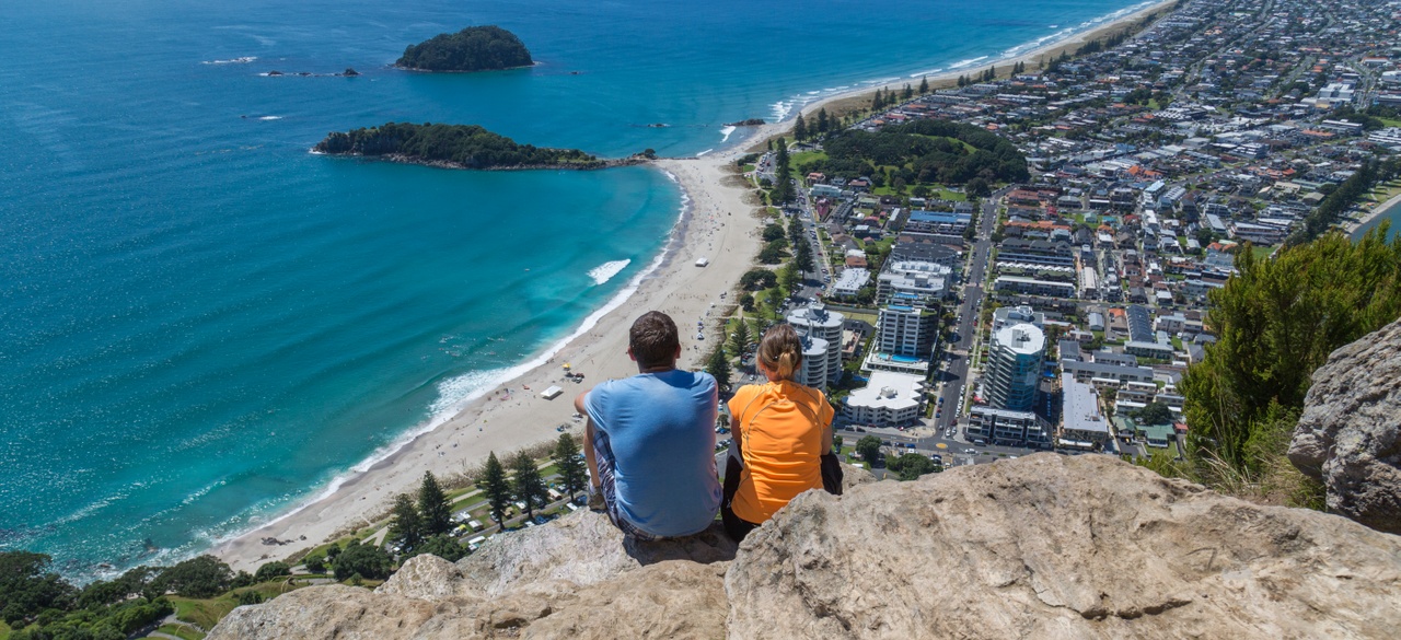 The view from the Mount, Mt Maunganui