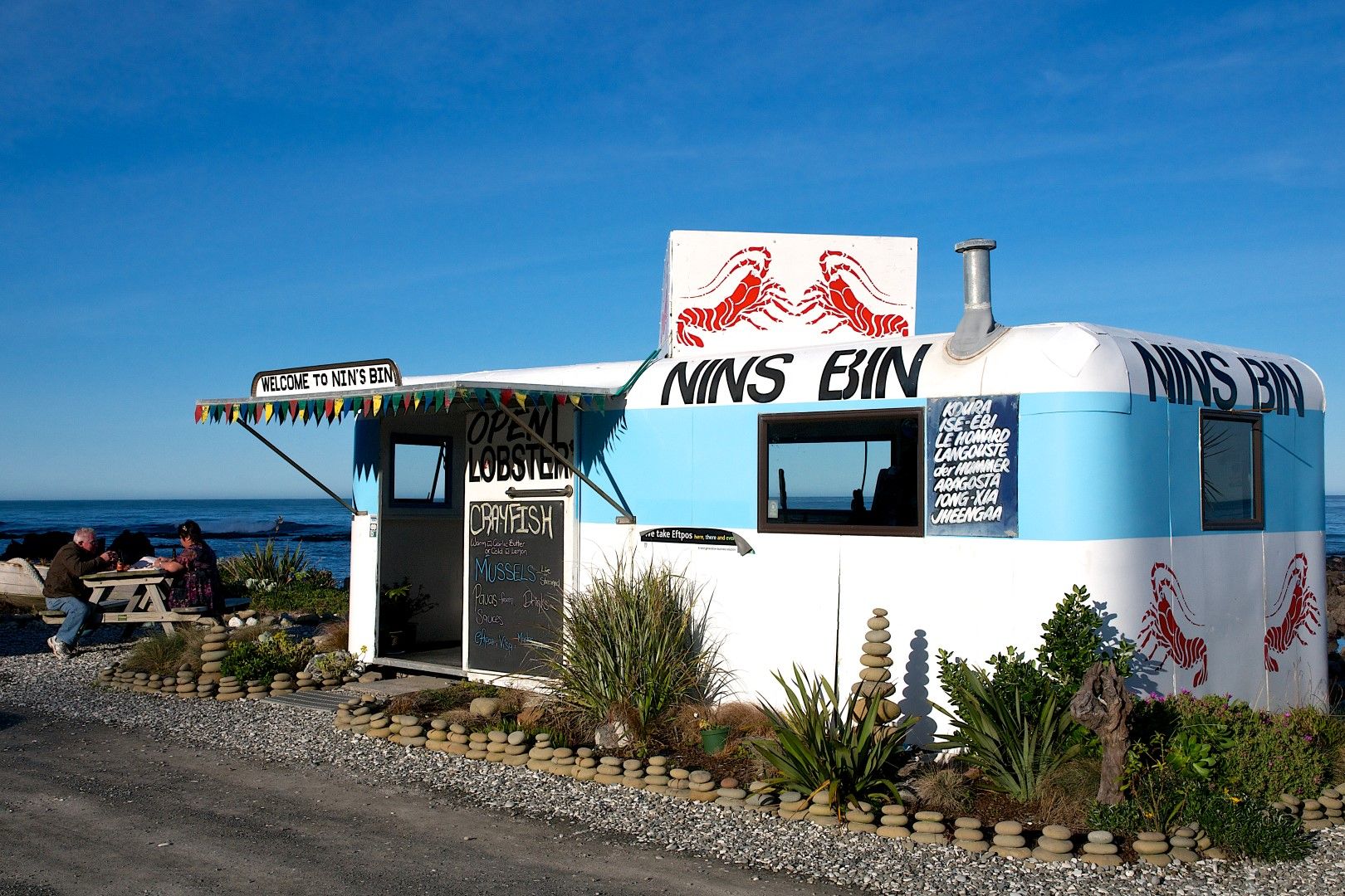 Nin's Bin near Christchurch. Image courtesy kaikouranz.co.nz
