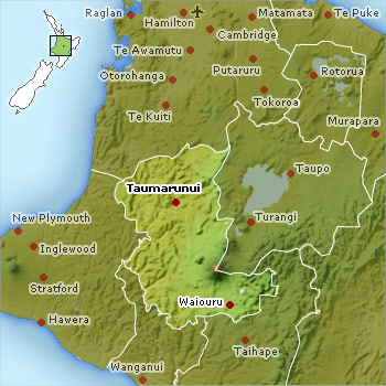 Ruapehu Map