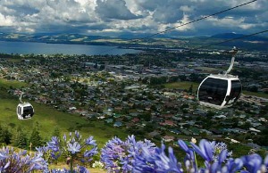 Great views from Rotorua's Skyline Gondola - image courtesy Skyline Gondola