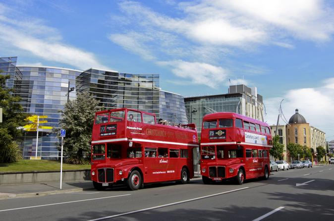 See the sights on your classic double decker bus